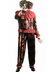 Dark Creepy Clown Costume - Mens Halloween Costumes